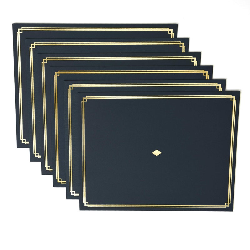 Gartner Studios Certificate Kit  Includes 60 Black Certificate Holders and 60 Gold Foil Certificate Papers  120 Total Pieces - Image 5